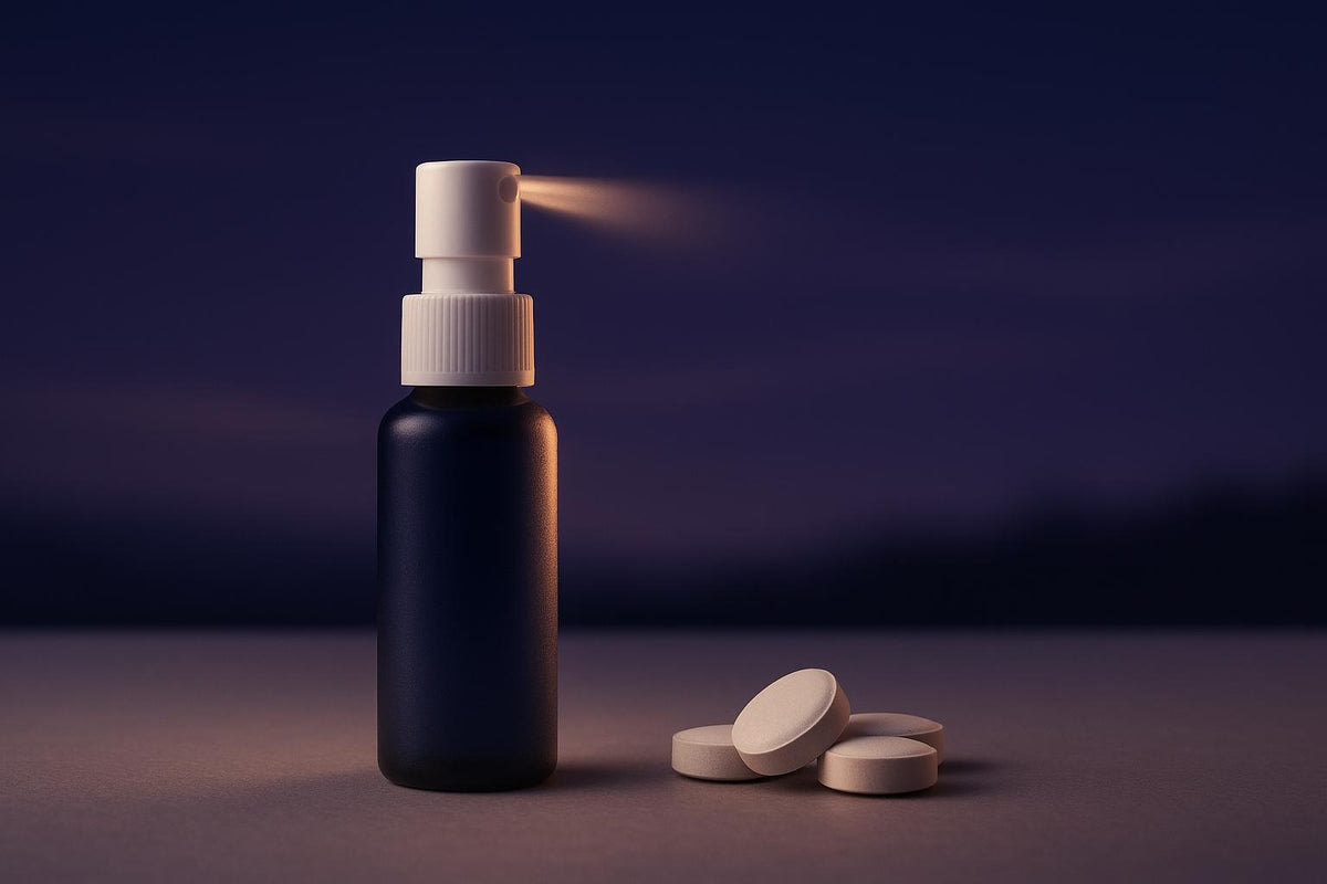 Oral Sprays vs Pills: Absorption Speed Test