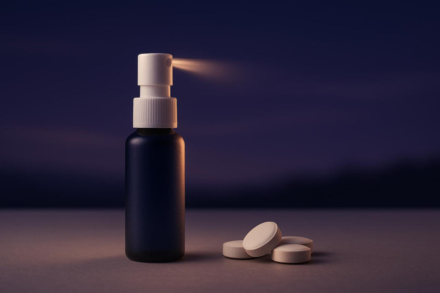 Oral Sprays vs Pills: Absorption Speed Test