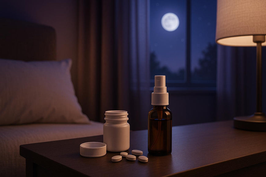 Oral Sprays vs. Pills: Sleep Aid Comparison