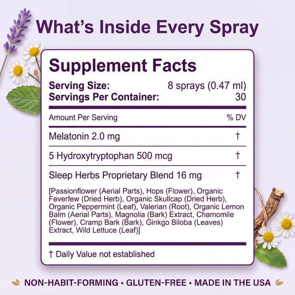 So Simple: Spray, Swish, Sleep