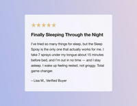 Sleep Spray